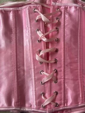 Pink corset